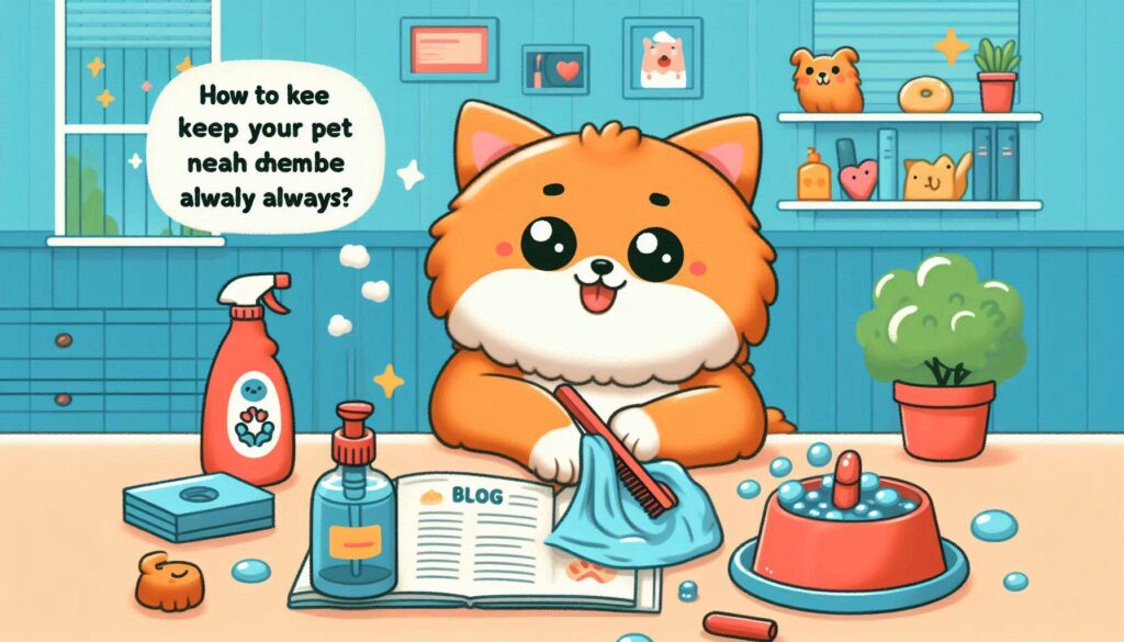 How to keep my pet neat and clean always?