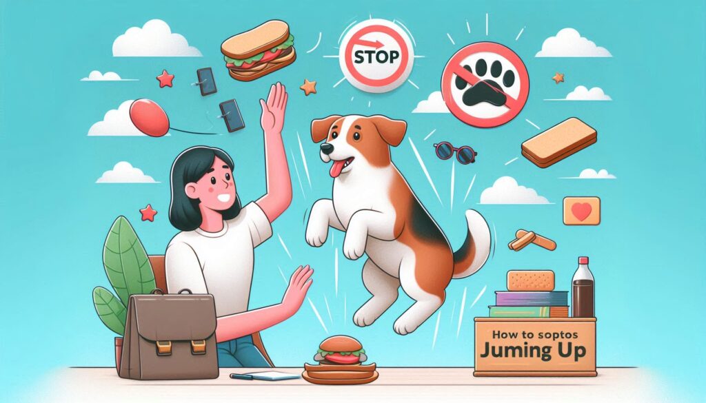 How to stop a dog from jumping up on you?