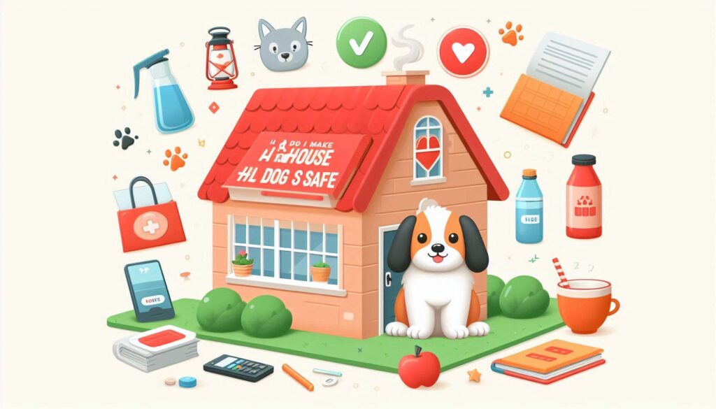 How can I make my house dog safe?